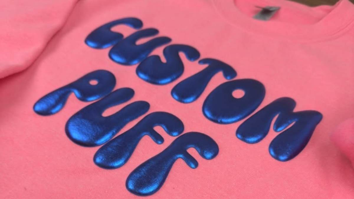 High-Performance 3D Puff Silicone Ink