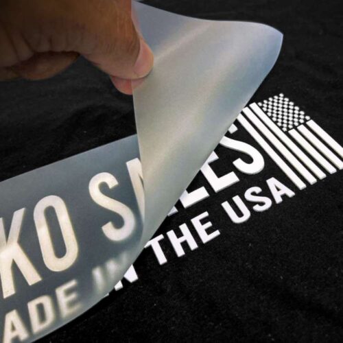 Premium TPU Hot Melt Adhesive Film for Screen Printed Heat Transfers